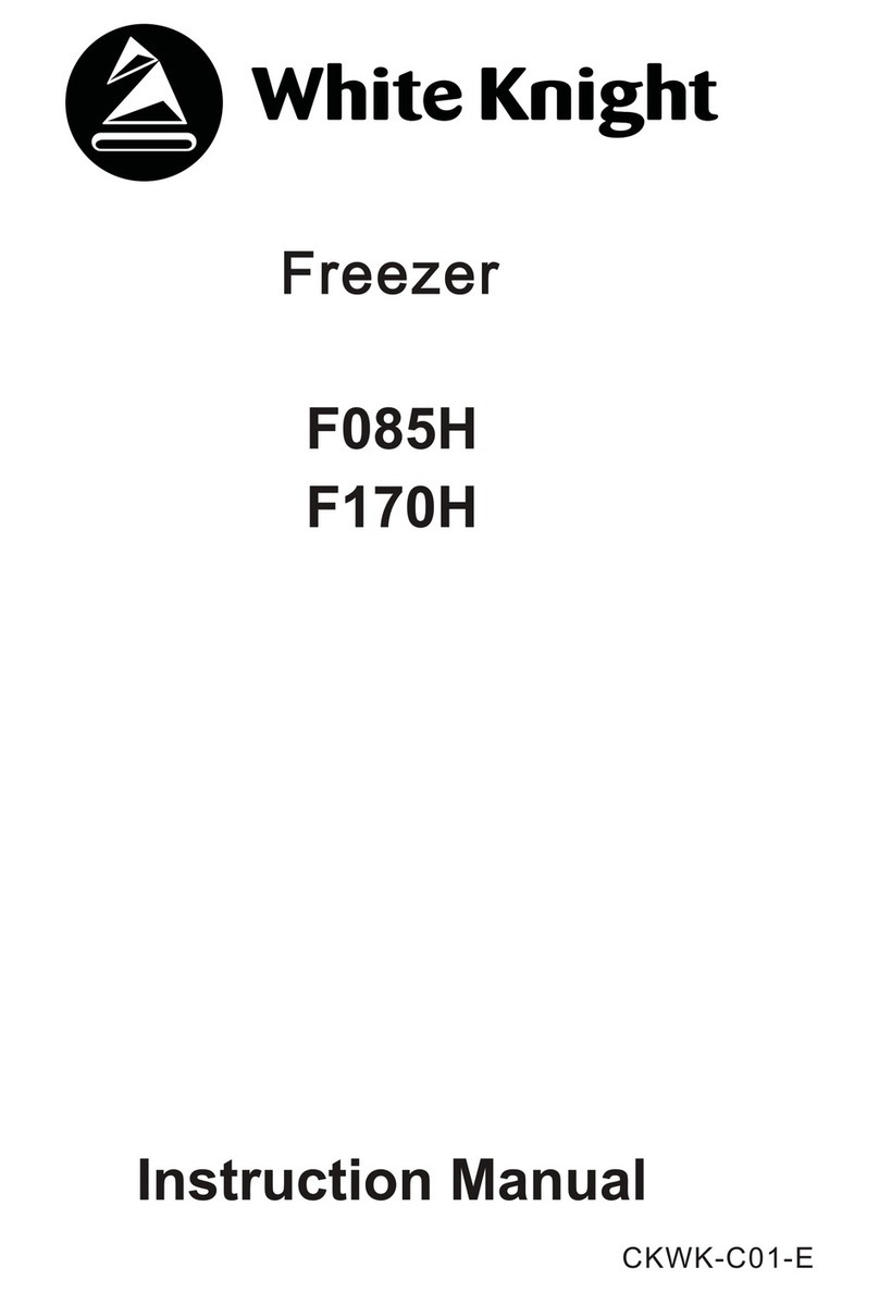 White Knight F085H User manual