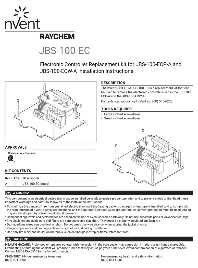 nvent JBS-100-EC User manual
