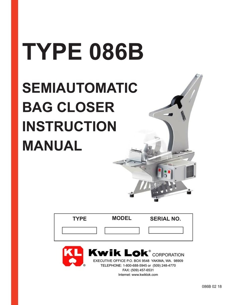 Kwik Lok 086B-100 User manual