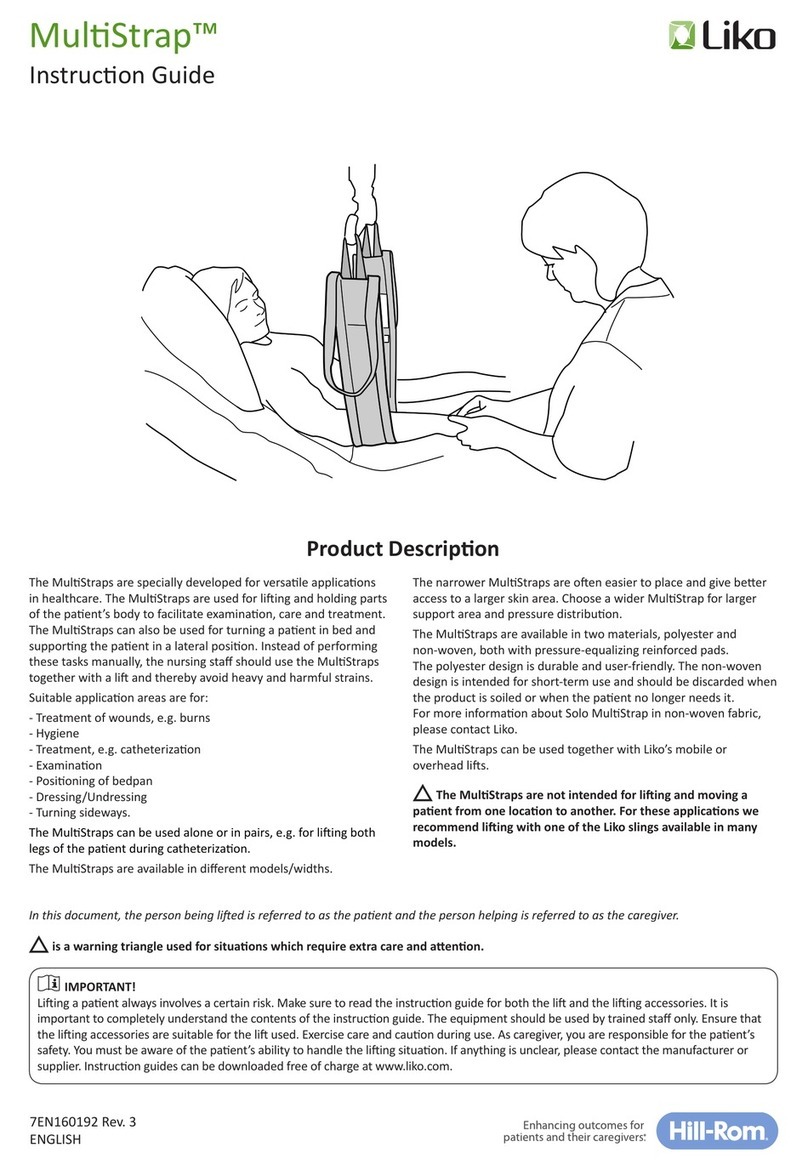 Liko MultiStrap Instruction guide