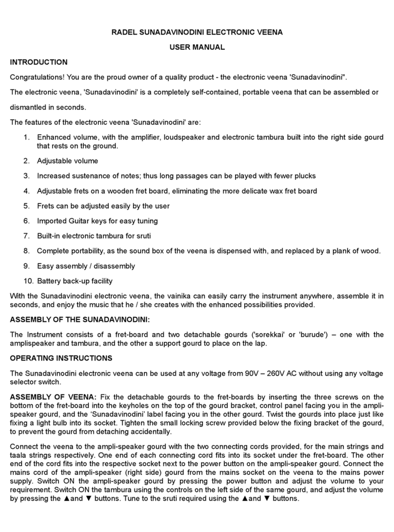 Radel SUNADAVINODINI user manual