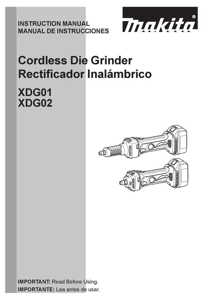 Makita XDG01 instruction manual