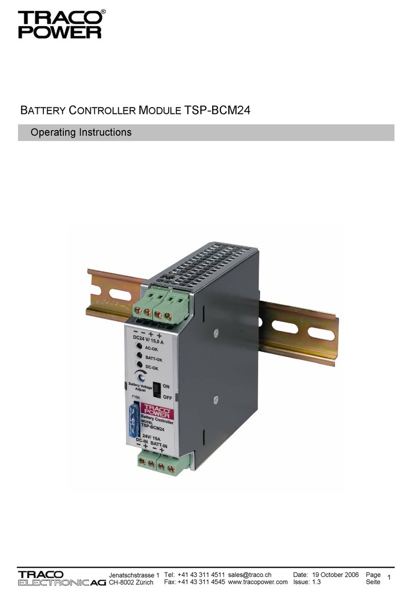 TracoPower TSP-BCM24 operating instructions
