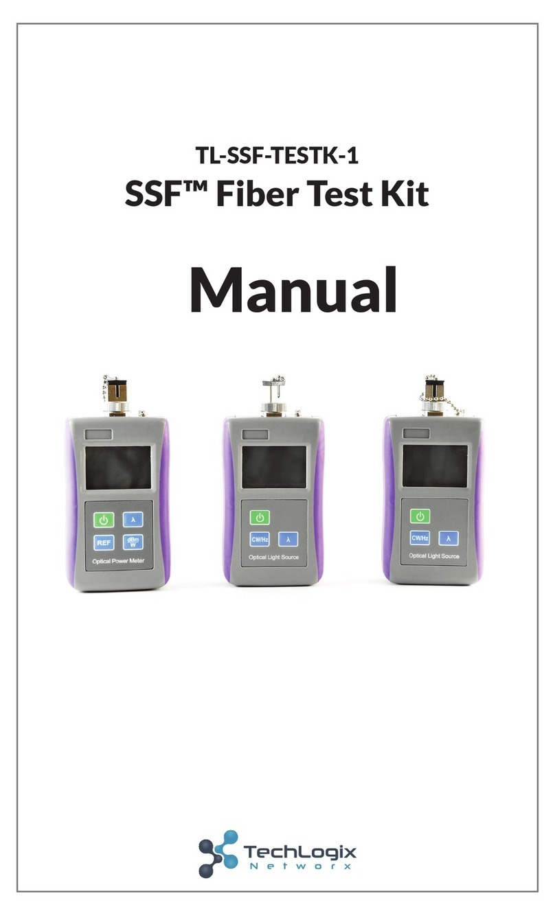 TechLogix Networx SSF Single Mode Light Source manual