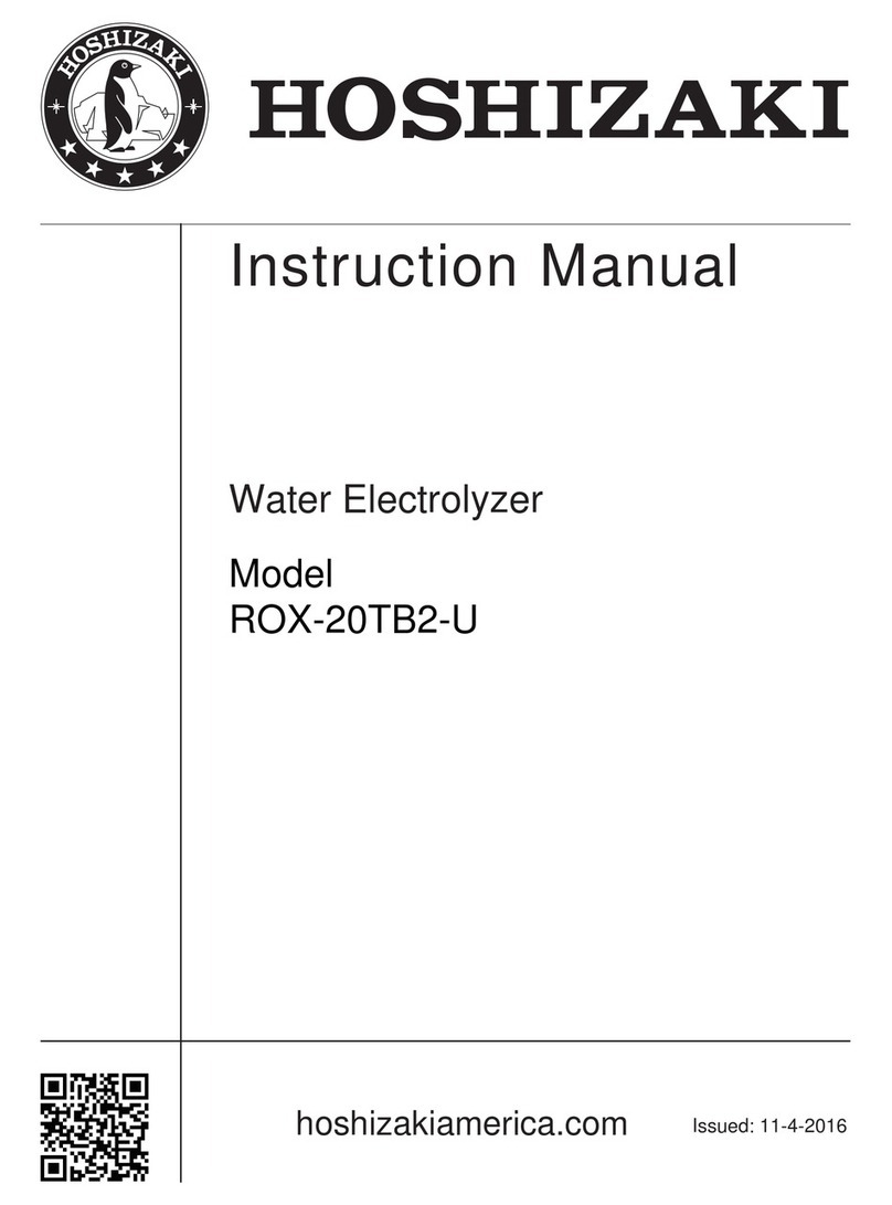 Hoshizaki ROX-20TB2-U instruction manual