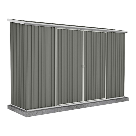 ABSCO SHEDS 30082E Assembly instructions