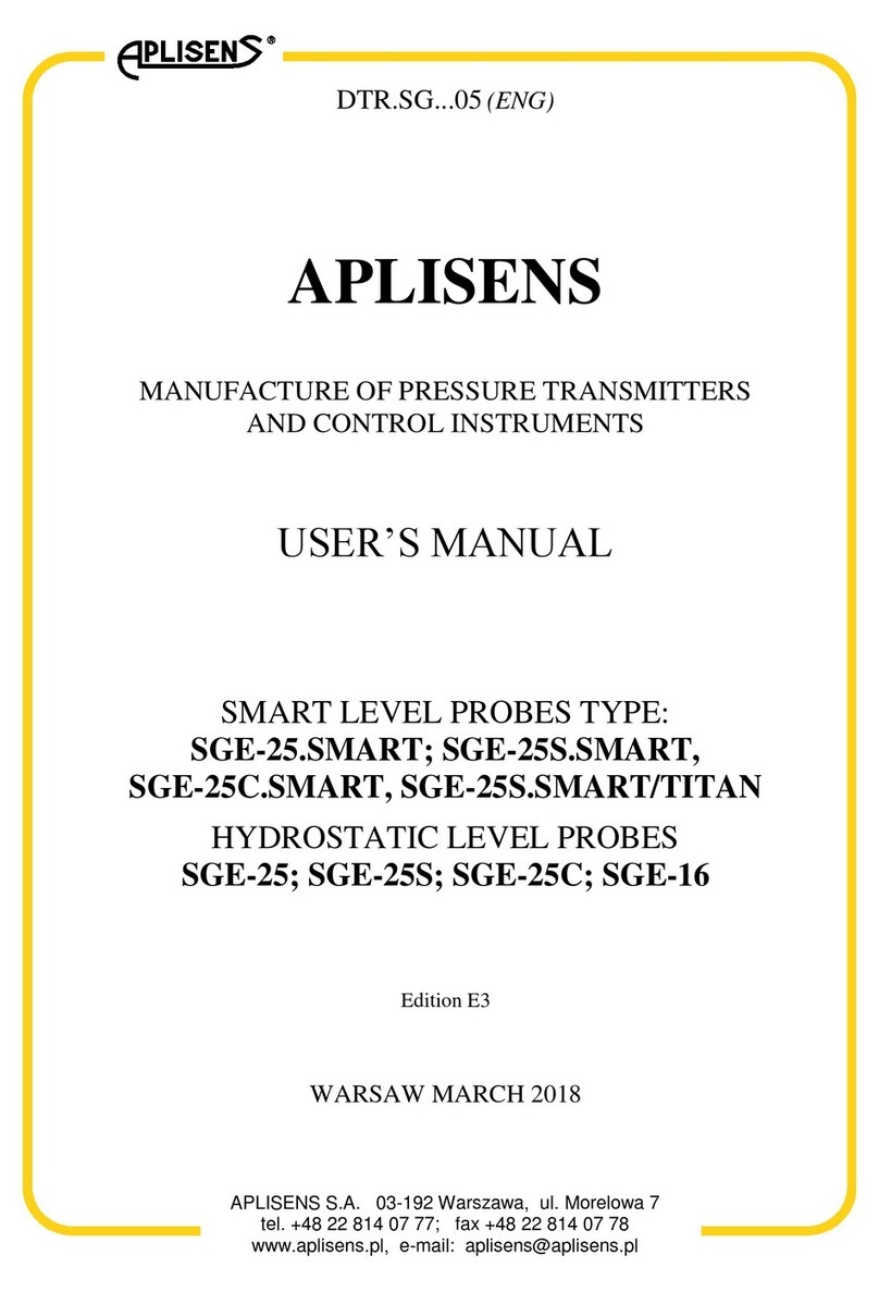 Aplisens SGE-25.SMART user manual
