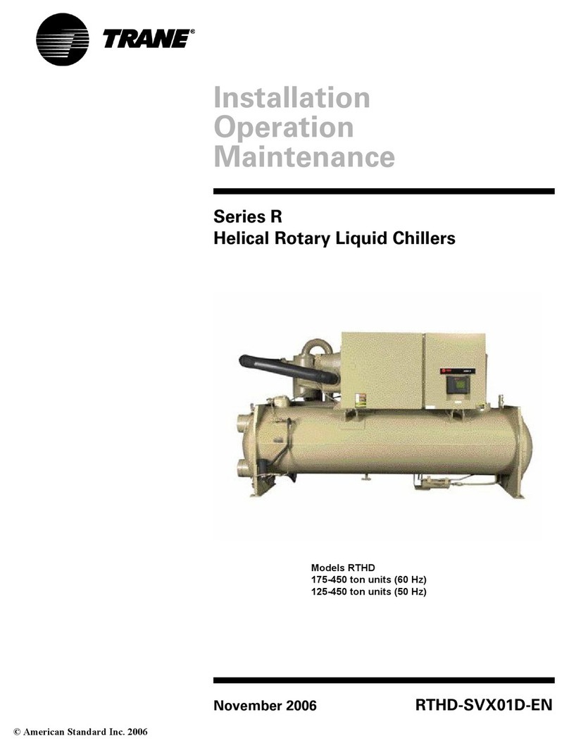 Trane R Series Owner's manual