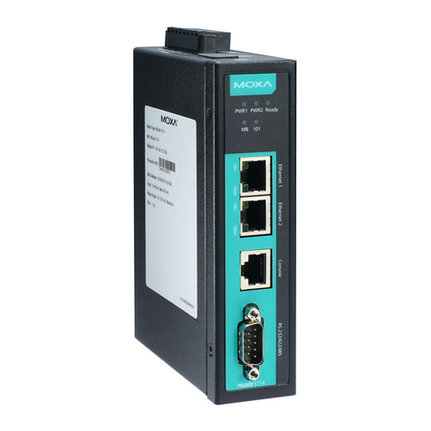 Moxa Technologies MGate 5114 User manual