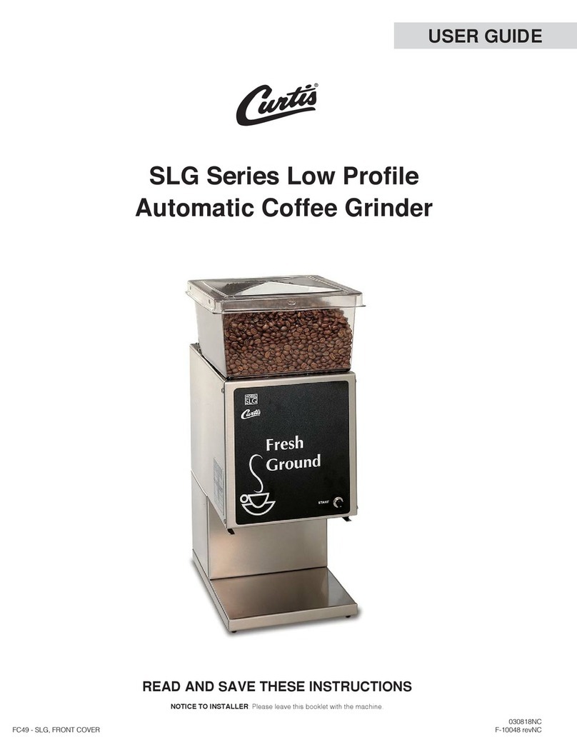 Curtis SLG series User manual