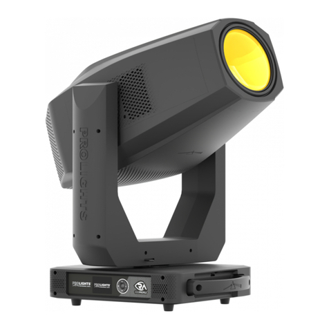 ProLights RA3000Profile User manual