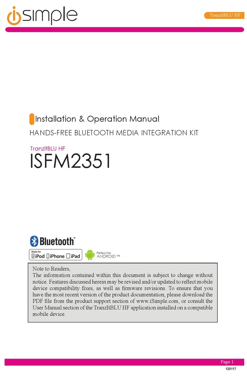 Simple TranzitBLU HF User manual