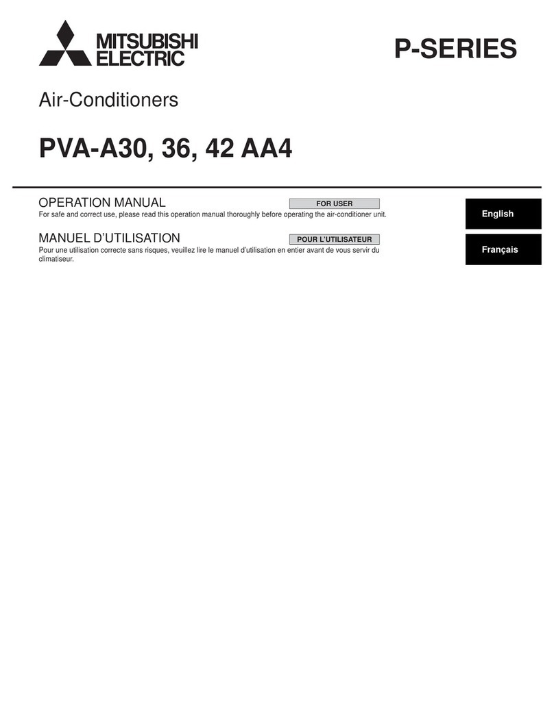 Mitsubishi PVA-A30 AA4 User manual