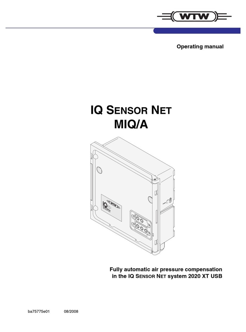 wtw IQ SENSOR NET MIQ/A User manual