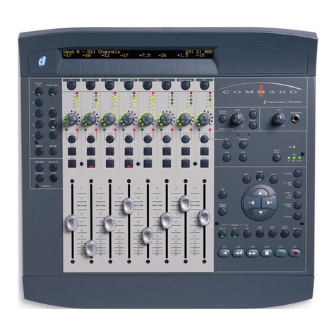 DigiDesign Command 8 User manual