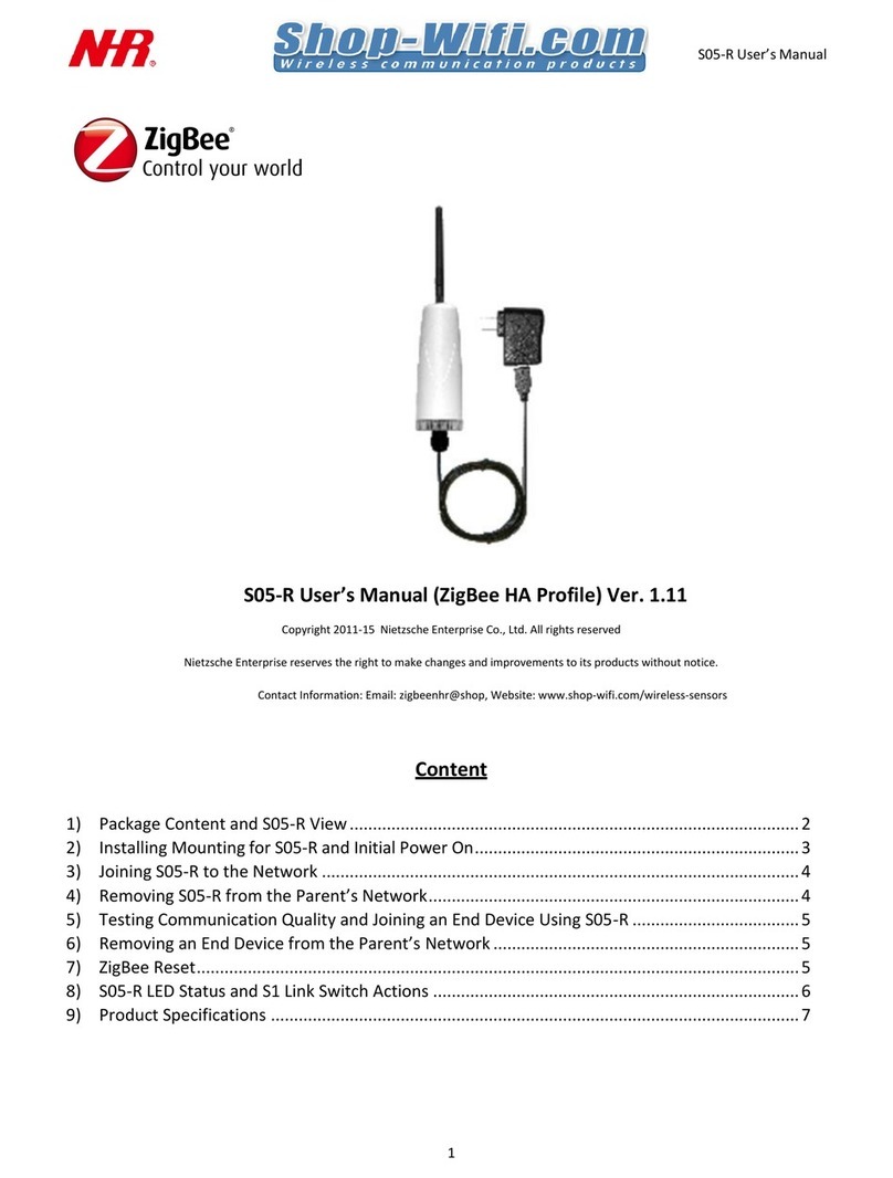NHR S05-R user manual