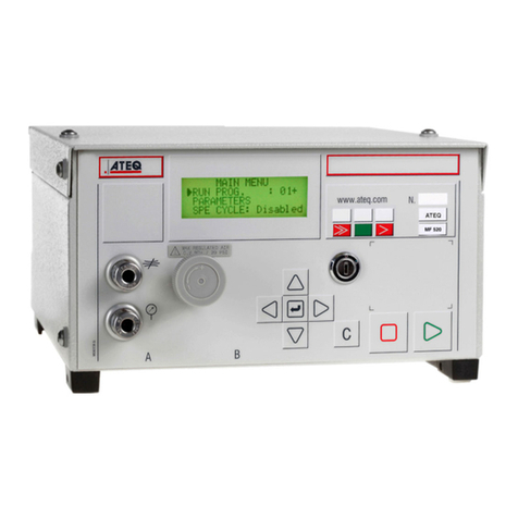 ATEQ F SERIES user manual
