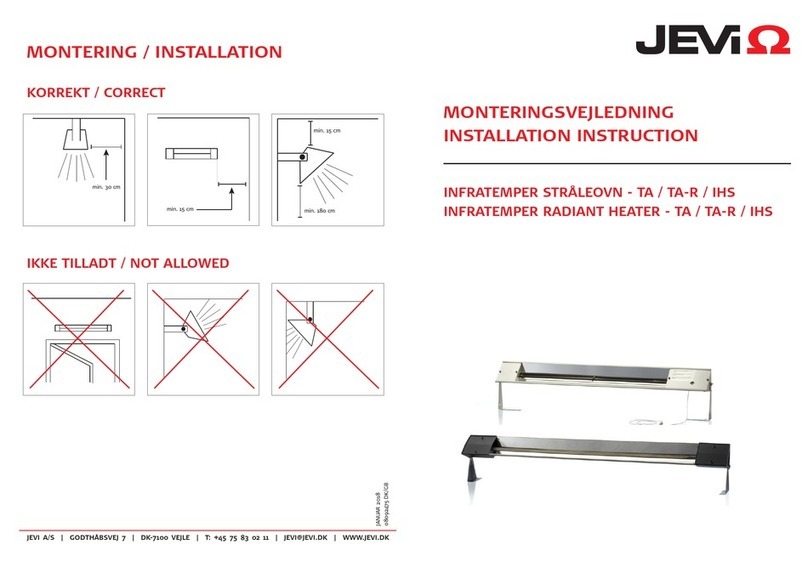 Jevi TA Installation instruction