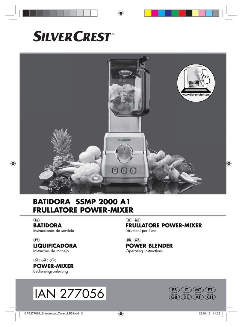 Silvercrest SSMP 2000 A1 User manual Silvercrest SSMP 2000 A1 User manual