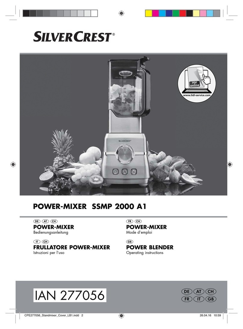 Silvercrest SSMP 2000 A1 User manual