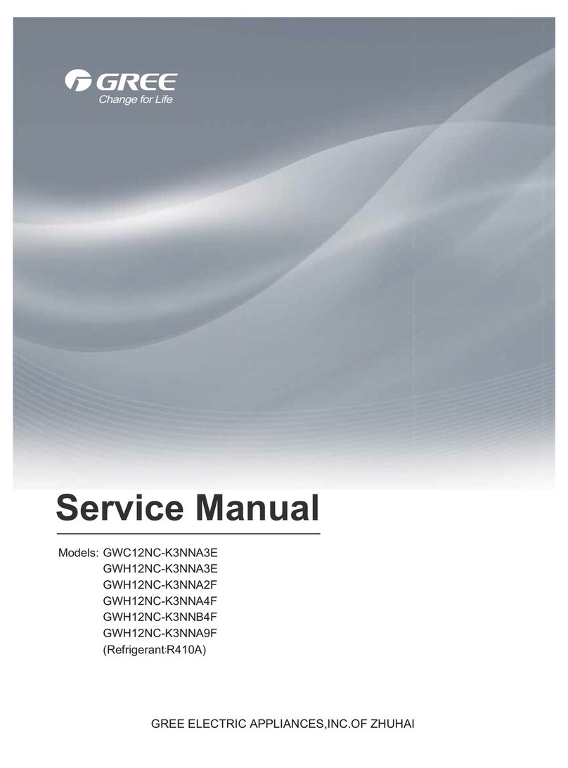GREE ELECTRIC GWC12NC-K3NNA3E User manual