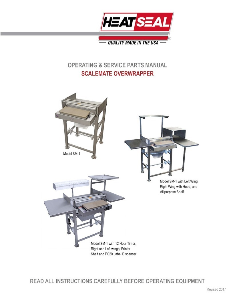 Heat Seal SM-1 Operating & service parts manual