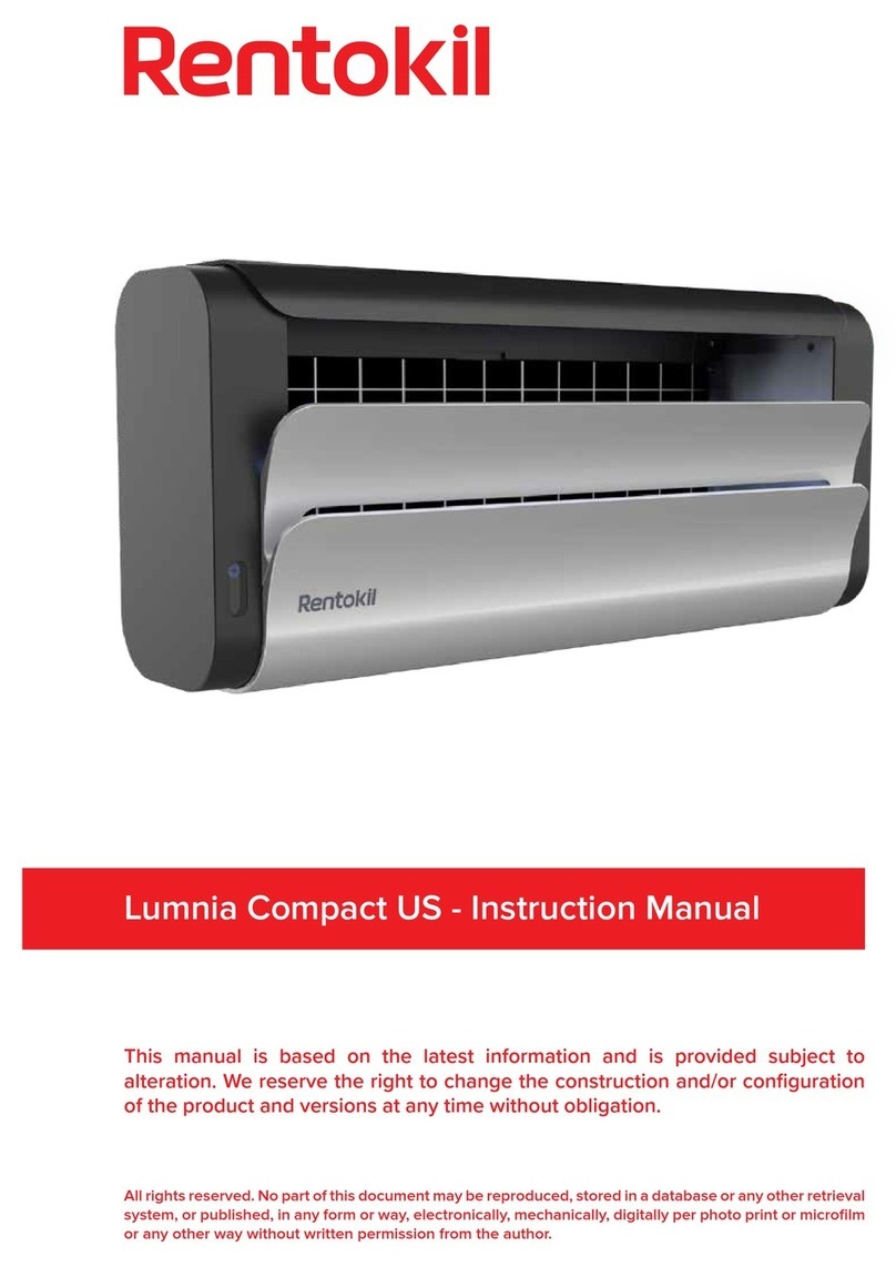 Rentokil Lumnia Compact US instruction manual