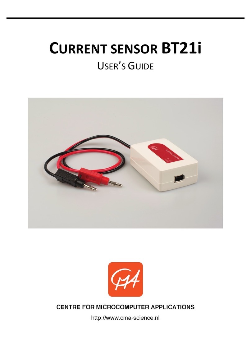 CMA Dishmachines CURRENT SENSOR BT21i user guide