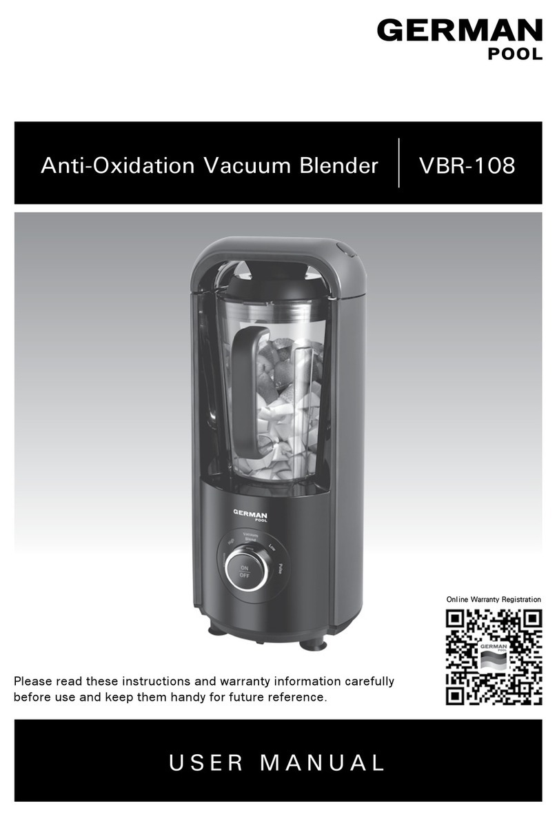 German pool VBR-108 user manual