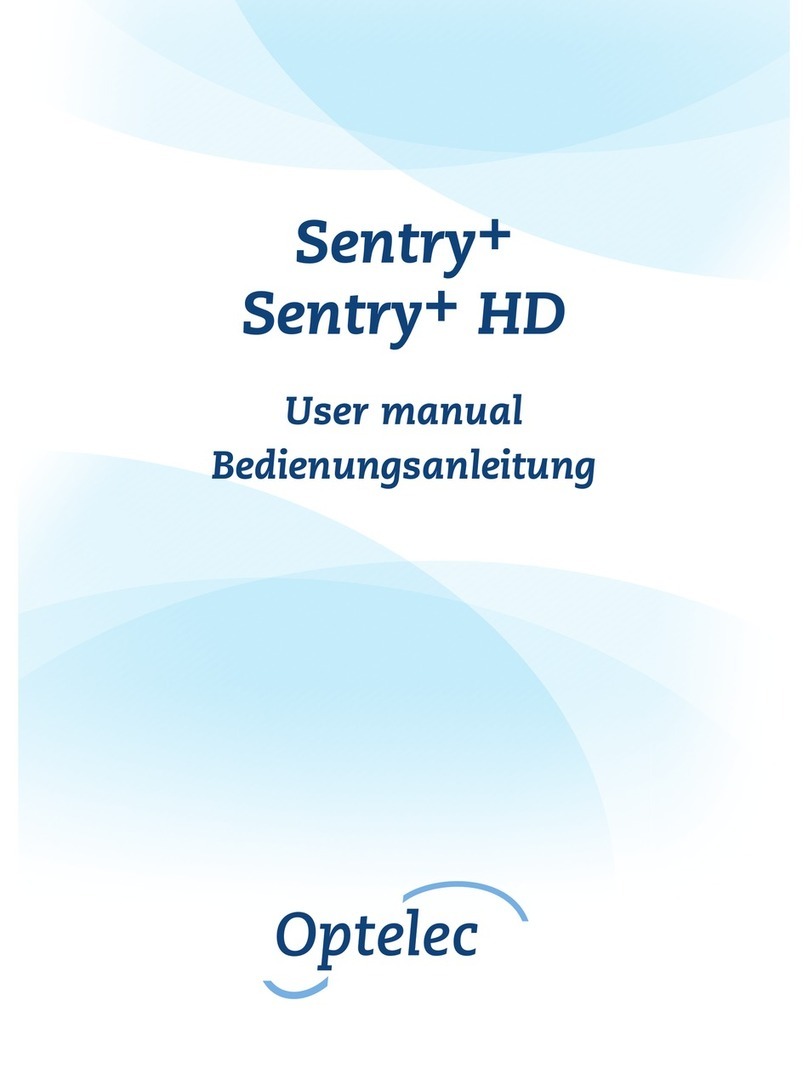 Optelec Sentry+ User manual
