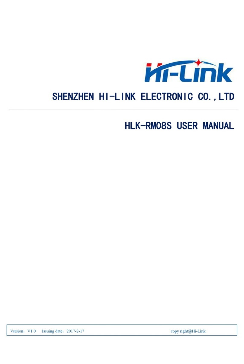 Hi-Link HLK-RM08S user manual