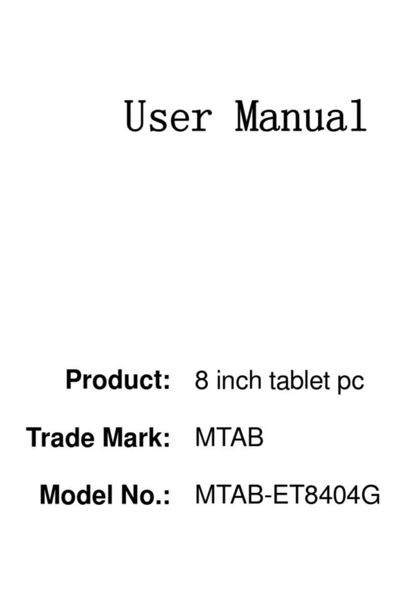 MTAB MTAB-ET8404G user manual
