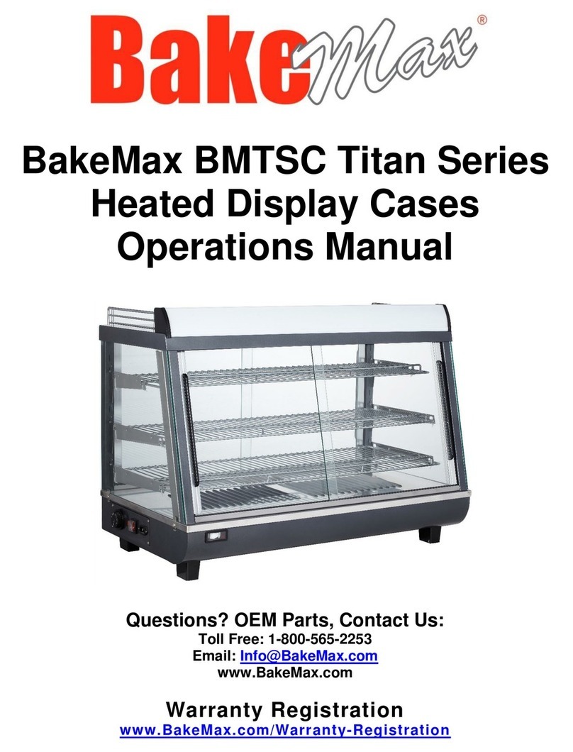 Bake Max BMTSC Titan Series Operation manual Bake Max BMTSC Titan Series Operation manual