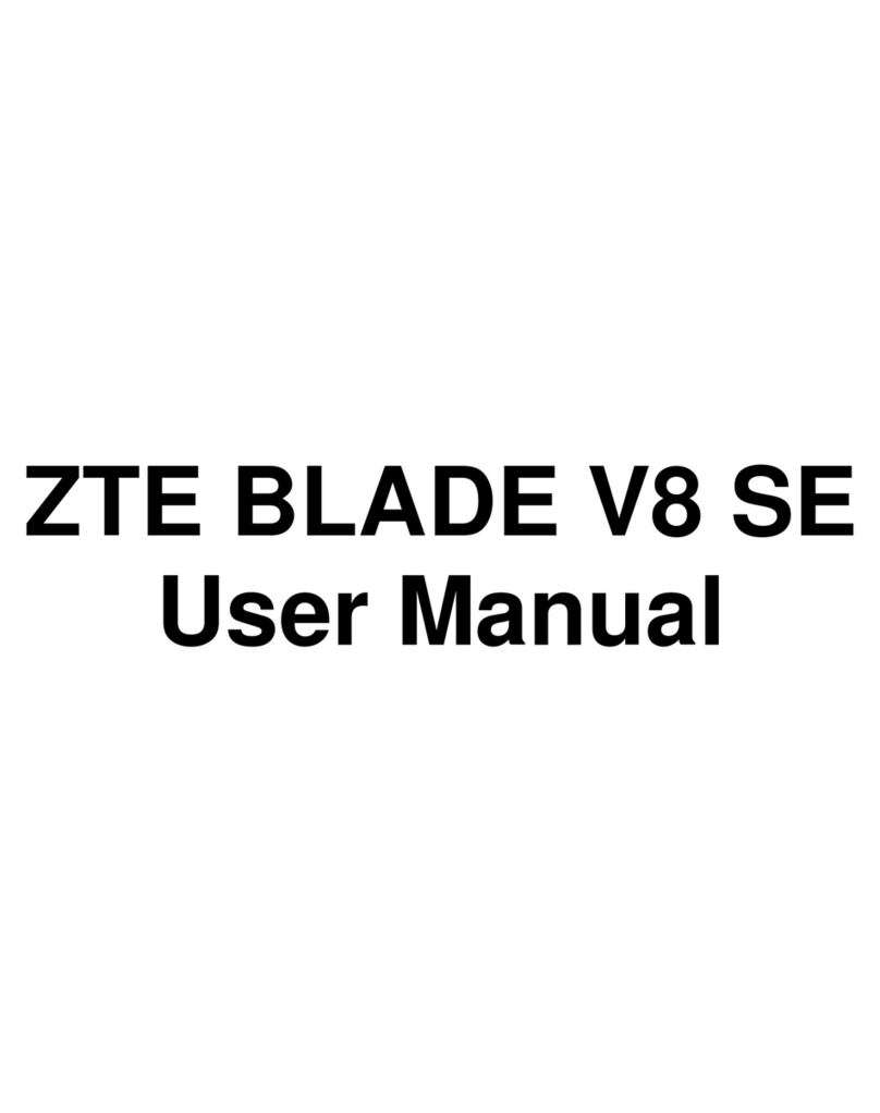 Zte BLADE V8 SE User manual