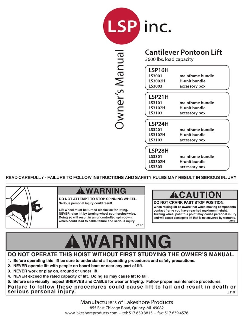LSP inc. LSP16H owner's manual