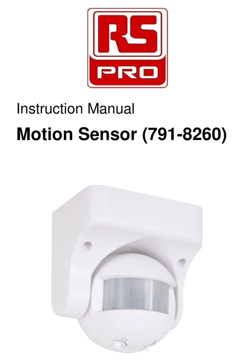 RS PRO 791-8260 instruction manual