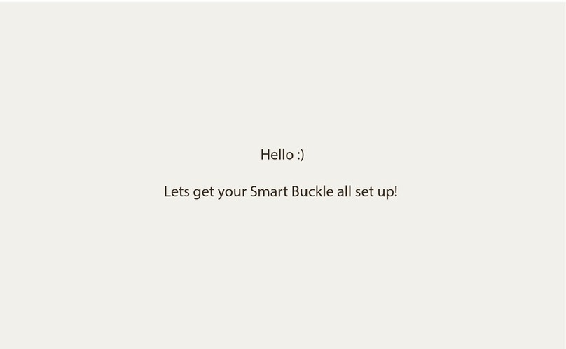 Gooseberry Smart Buckle Getting started