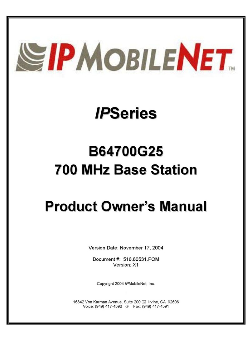IPMobileNet IP Series User manual