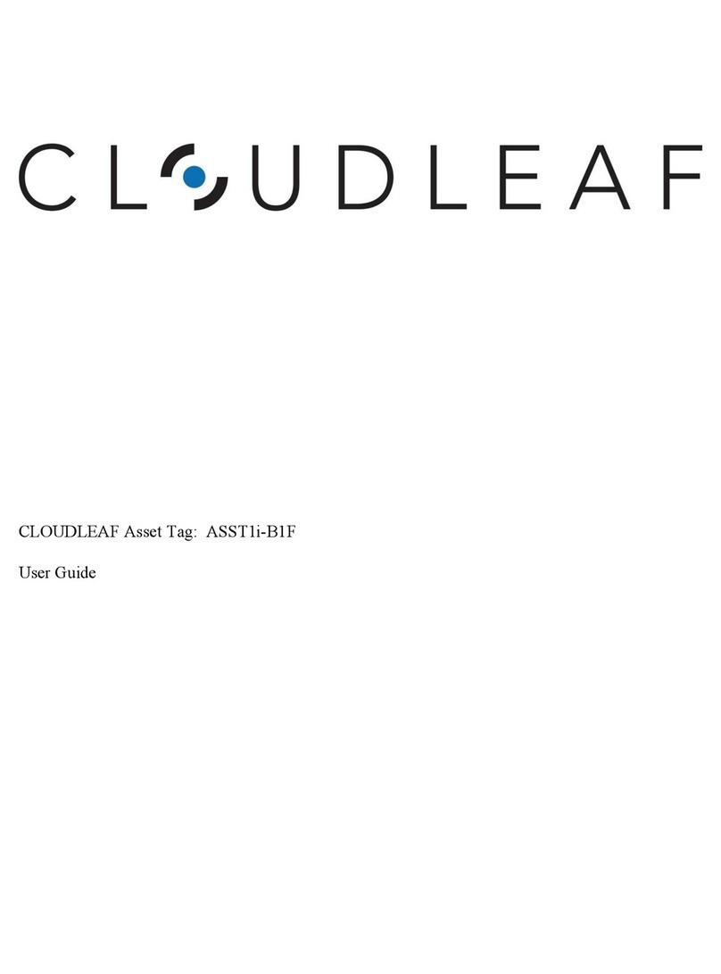 Cloudleaf ASST1i-B1F user guide Cloudleaf ASST1i-B1F user guide