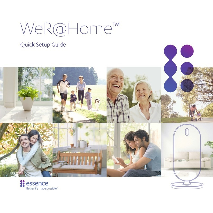 Essence WeR@Home User manual