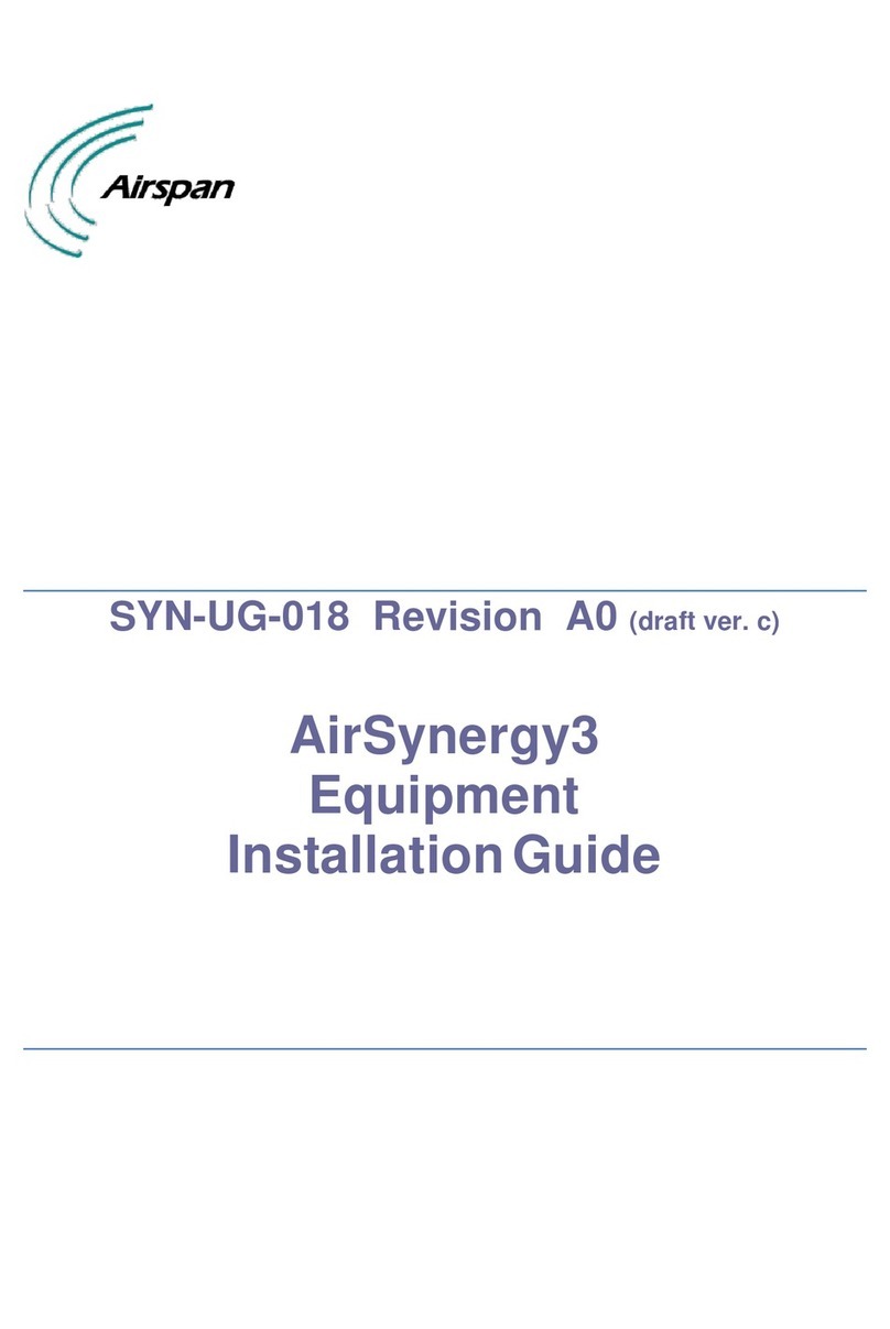 Airspan AirSynergy3 installation guide