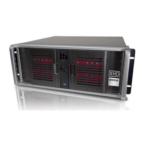 Barco XHD-404 User manual