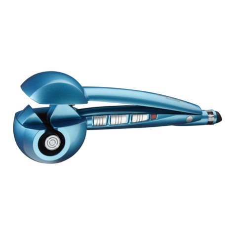 BaByliss PRO Nano Titanium MiraCurl BABNTMC1C Instruction book