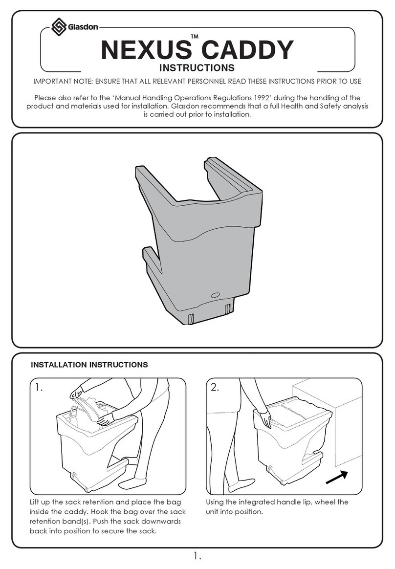 Glasdon Nexus Caddy instructions