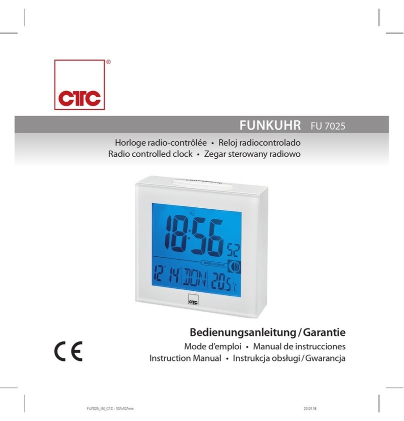 CTC Union FUNKUHR FU 7025 instruction manual