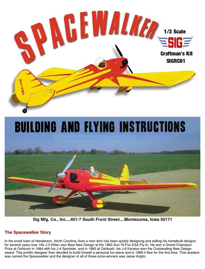 spacewalker SIGRC61 Building and flying instructions spacewalker SIGRC61 Building and flying instructions
