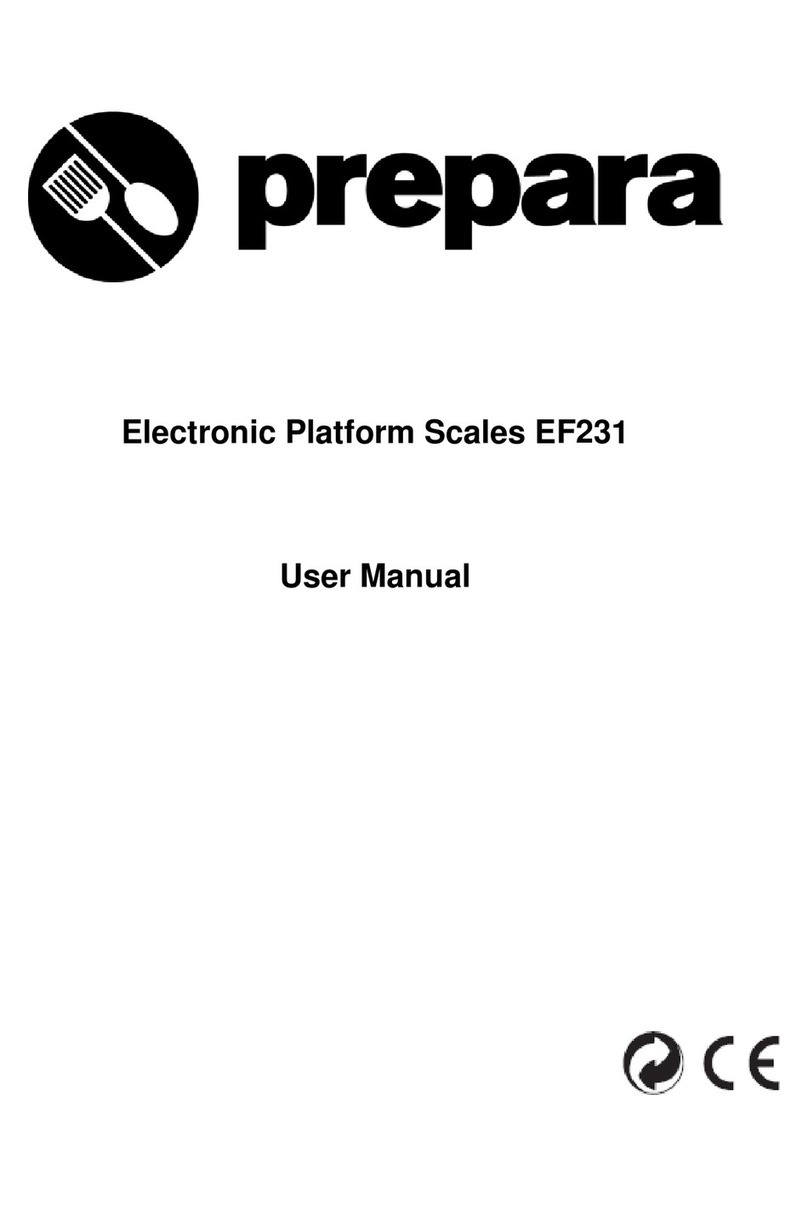 Prepara EF231 user manual