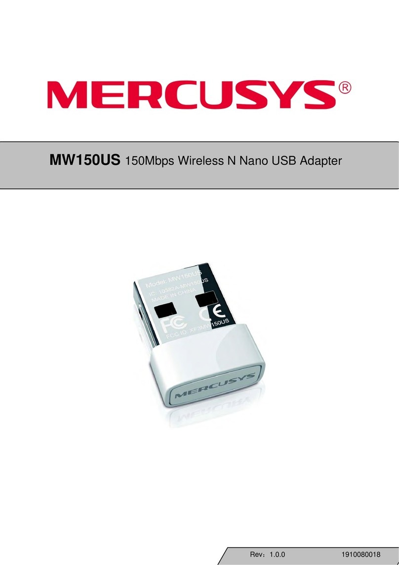 Mercusys MW150US User manual