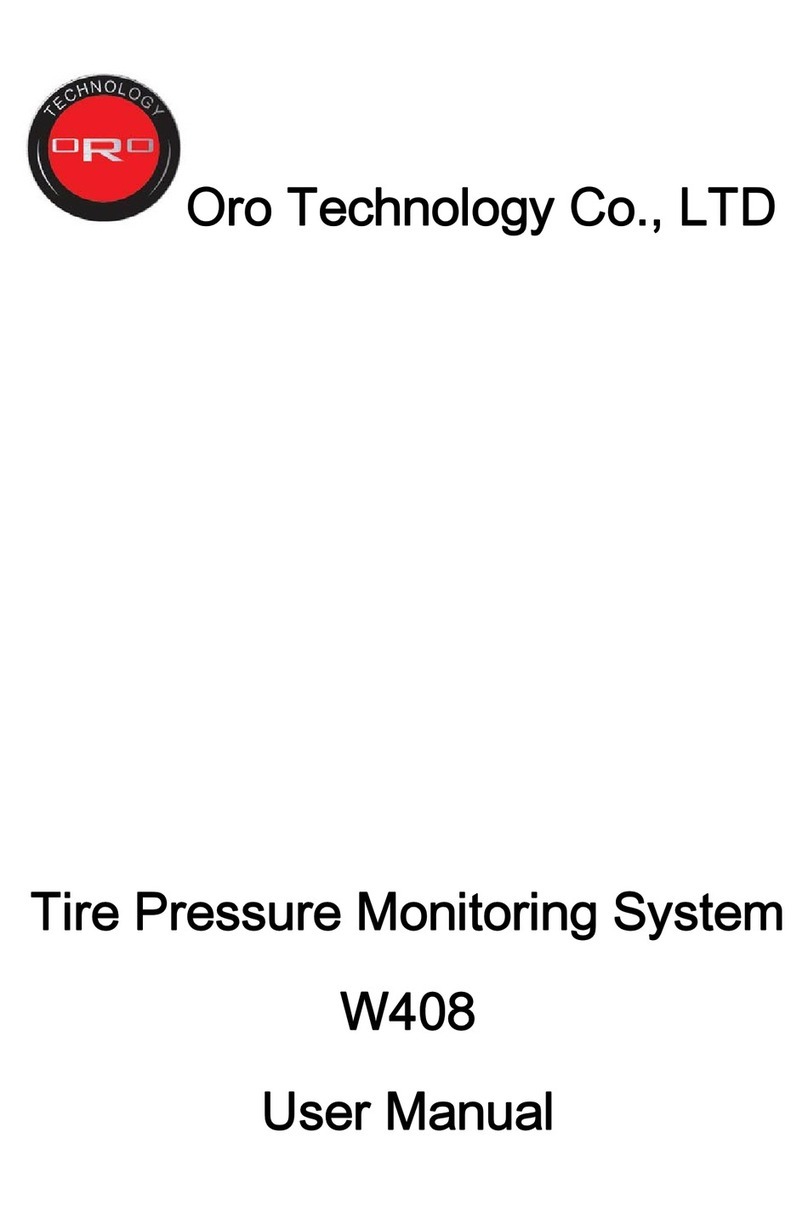 ORO W408 User manual
