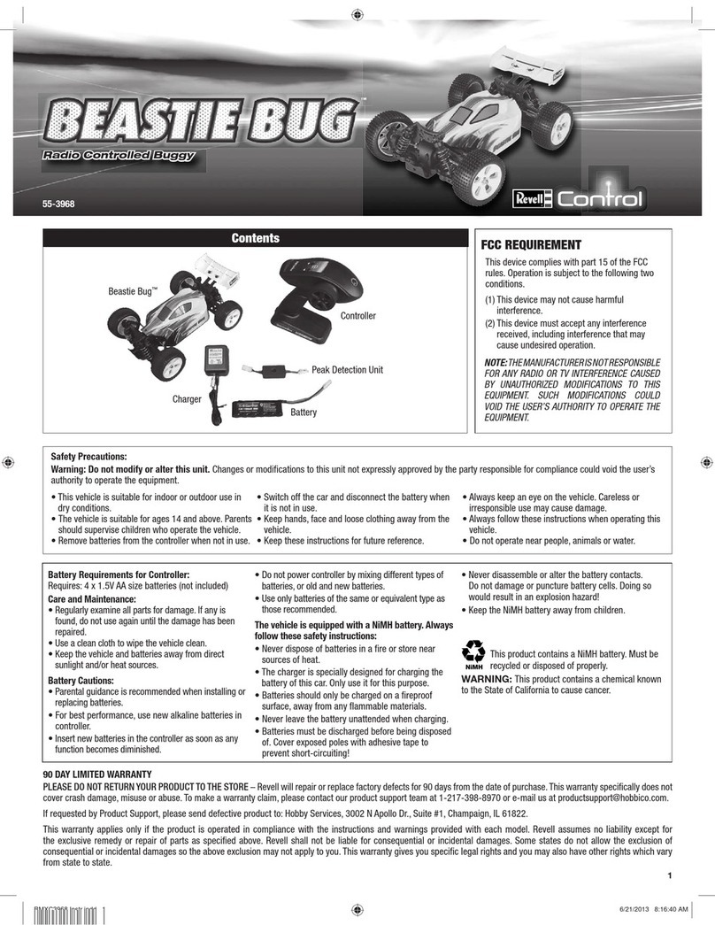REVELL 55-3968 User manual